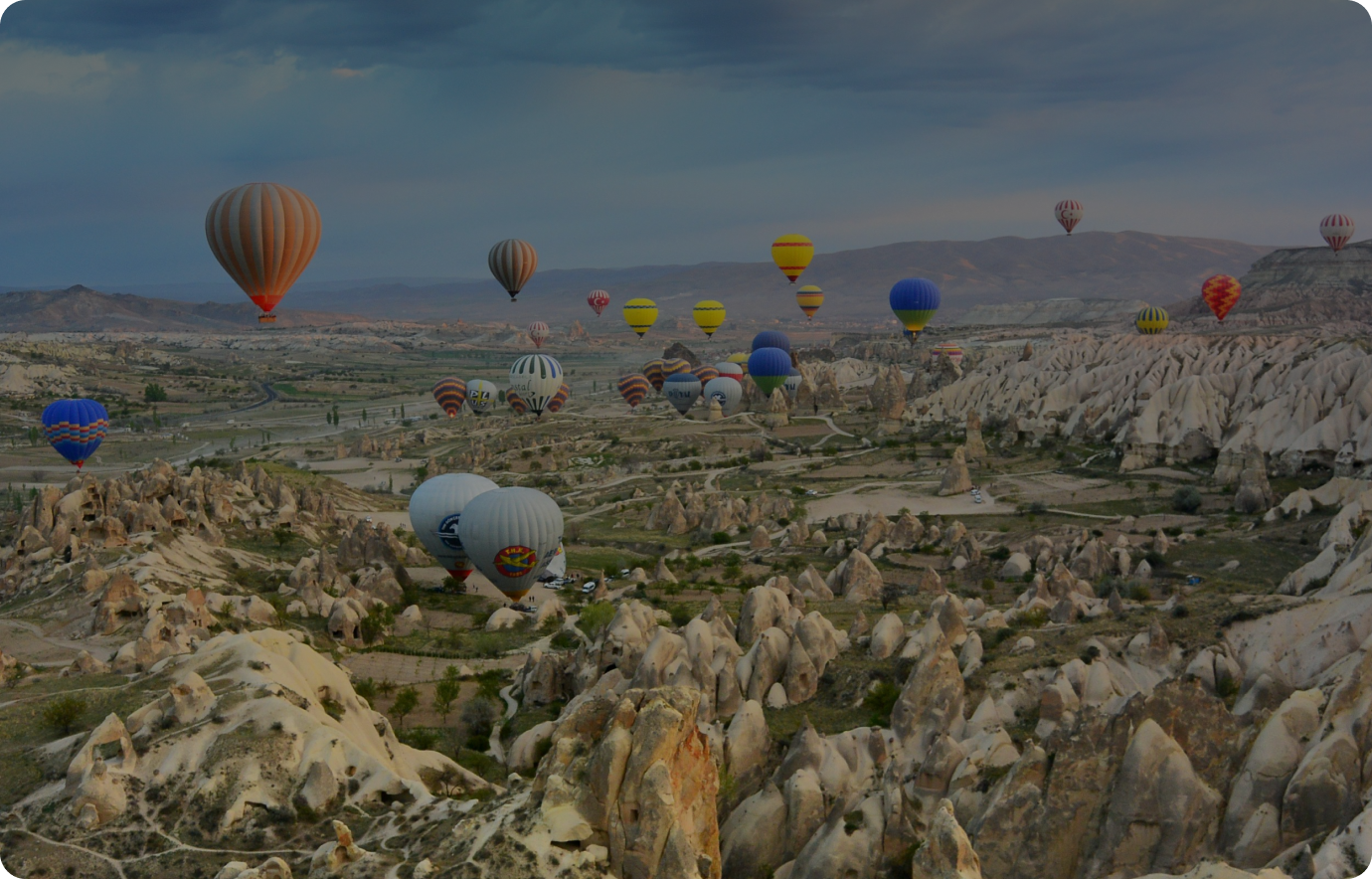 Premium flight booking hero